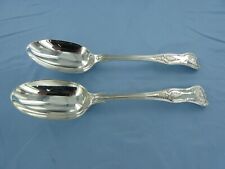 AN ANTIQUE PAIR OF STERLING