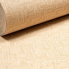 Brown Weave Effect Wallpaper