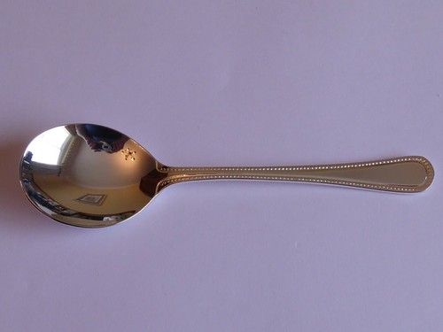 Silver plated bead - a1,