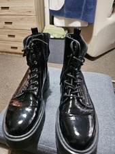 Ladies Goth/punk Chunky Sole