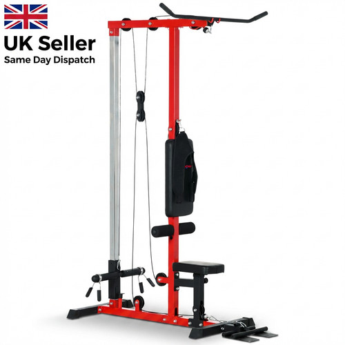 Lat pulldown machine - lat, gym