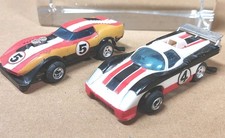 2 Vintage Lionel TCR Slotless Slot Cars For Restoration 