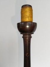 Jand R Glen antique early 20th century wooden Bagpipe Chanter Edinburgh