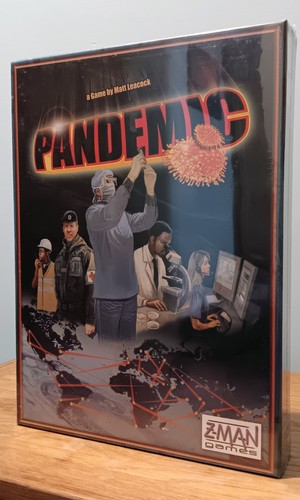 Man games pandemic - pandemic, board