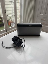 Bose SoundLink III Portable Bluetooth Speaker Black/Silver with Charging Cable