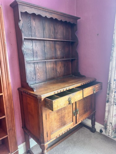 Vintage dark wood welsh - vintage,