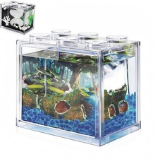 Small Betta Fish Tank Mini Sea
