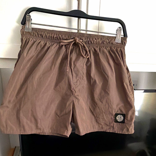 Stone island logo men brown - island,