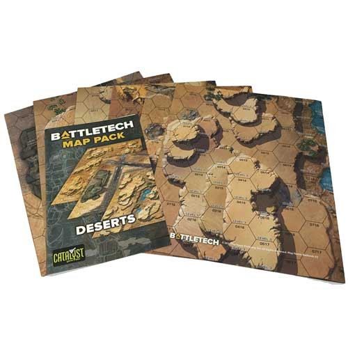 Battletech mappack deserts - mappack,