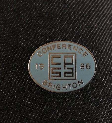 Vtg pale blue 1986 brighton - vtg,