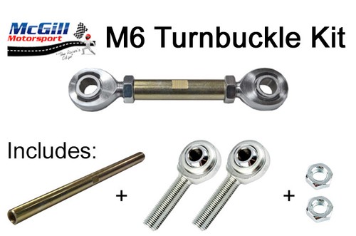 Turnbuckle kit adjustment - m6,