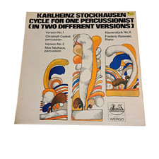 Karlheinz Stockhausen Cycle One Percussionist Two Different Versions 2549 016