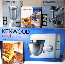 KENWOOD CHEF Classic FOOD MIXER + LIQUIDSER + Multi GRINDER + PASTA MAKER VGC
