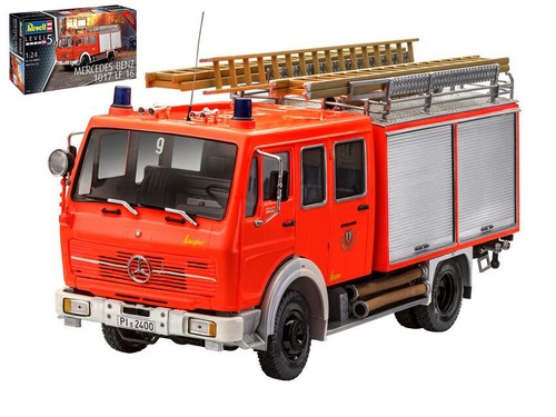 Fire truck model mercedes - truck,