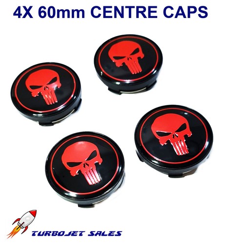 60mm punisher skull - skull, centre