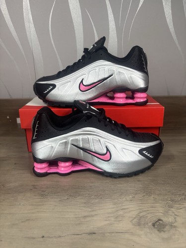 Nike shox black metallic - shox, r4