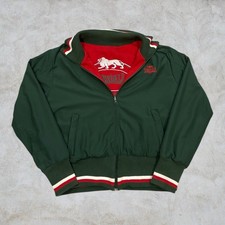 Vintage 90s Lonsdale Harrington England Reversible Bomber Jacket Fleece Men’s XL