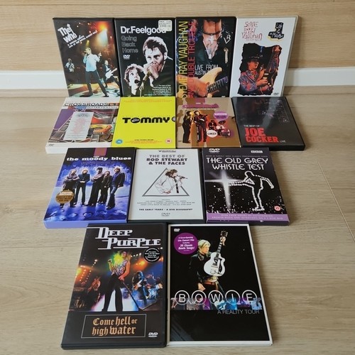 Classic rock dvd lot - classic,