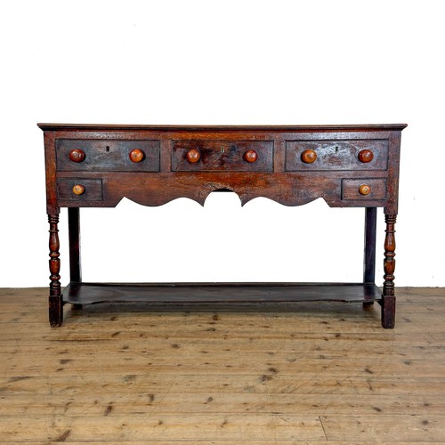 Antique rustic dresser base - rustic,