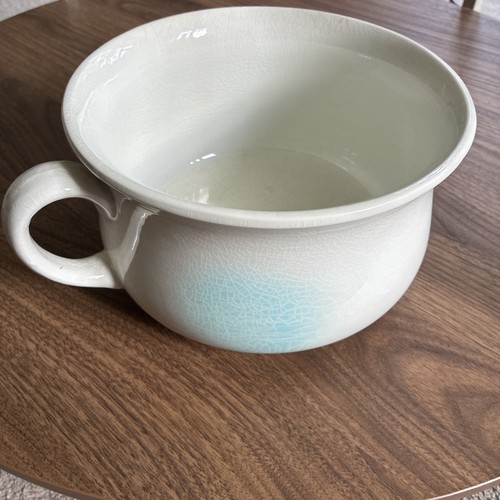 Vintage chamber pot planter - vintage,