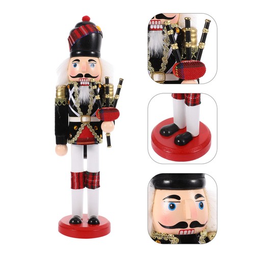 Decorative wood nutcracker - decorative,