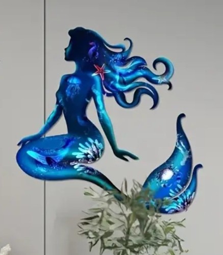 Sitting long haired - long, mermaid