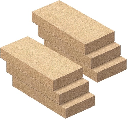 6pcs fire brick size x - size, 9"