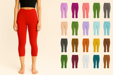 Womens 3/4 Cropped Capri