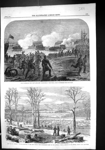 Old 1864 night attack - night,