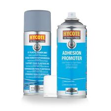Hycote  Spray Paint Grey Plastic Primer 400ml + Adhesion Promoter 400ml Kit
