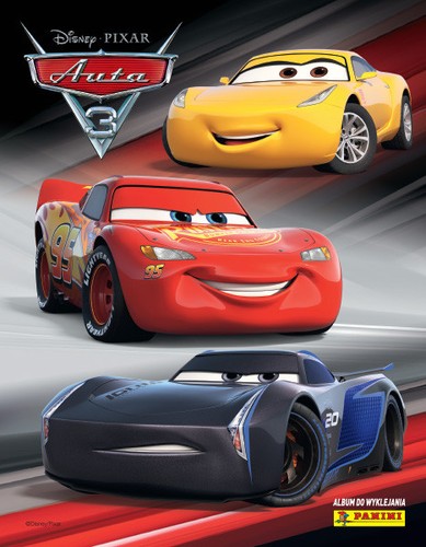 Stickers panini auta cars 3 - panini,