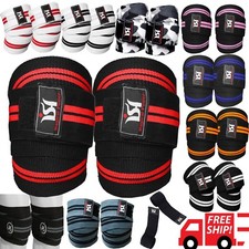 Gym Weight lifting Knee Wraps