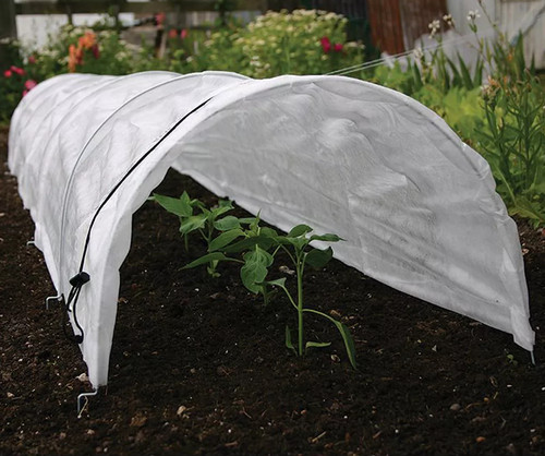 Fleece garden cloche tunnel - fleece,