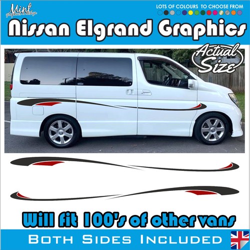 Nissan elgrand mpv camper side - nissan,