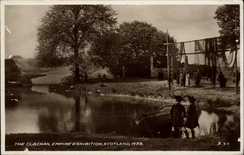 Vintage rppc the - the, clachan