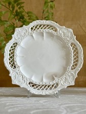 Antique Creamware Embossed