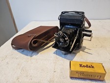 Zeiss Ikon Ikonta 520 Folding Film Camera Anastigmat Novar f/6.5 75mm Lens