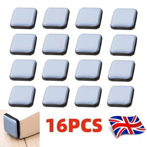 16x square furniture gliders - 16x,