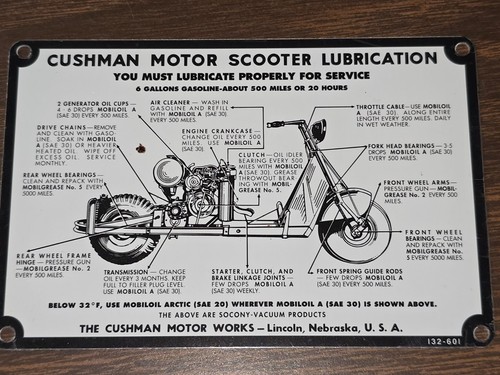 Vintage cushman scooter - vintage,
