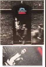 John Lennon Rock 'n' Roll LP signed Beatles autograph