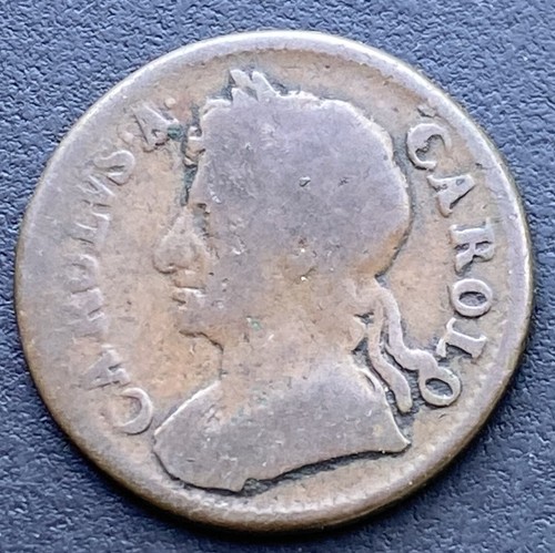 1673 charles farthing - ii,