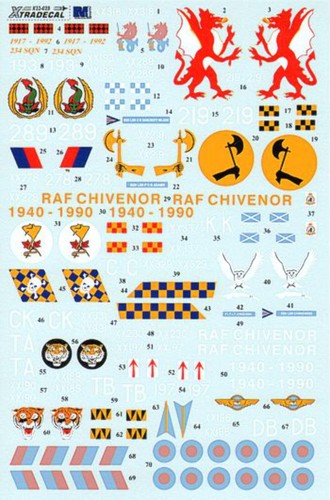 Xtradecal 32028 bae hawk - xtradecal, 1:32
