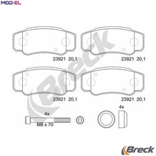 BRAKE PAD SET DISC BRAKE 23921