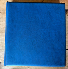 Blue Linder Ring Binder Standard 36 SLEEVES