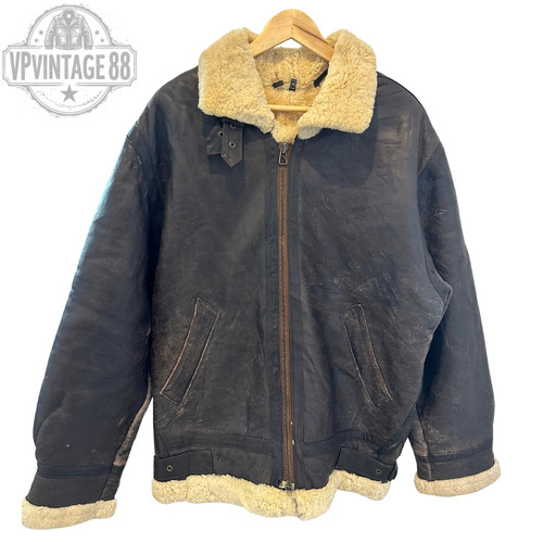 Vintage aviator bomber - vintage, b-3