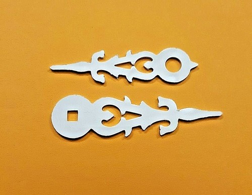 Cuckoo clock hands white - cuckoo,