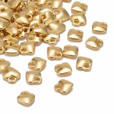 30 x Tibetan Gold Plated 3D