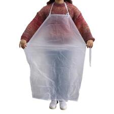 Waterproof Transparent PVC Apron Adult Kitchen Chef Plastic Full Oilproof Apron