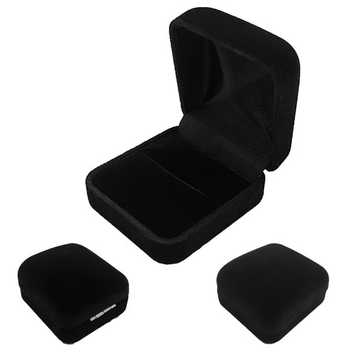 Ring boxes black jewellery - boxes,