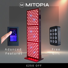 Mitopia Radiance Pro 1500 Red Light Therapy Panel IR & NIR Clinical Grade